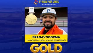 Asian Para Games: Pranav Soorma wins gold in men’s discus throw combined F51/52/53 event to lead 1-2 finish for India