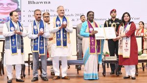 President Murmu confers degrees at AIIMS Bilaspur's first convocation, urges graduates to put compassion first