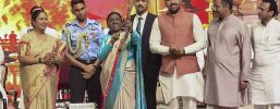 President Murmu, PM Modi attend Dussehra celebrations at different venues in Delhi