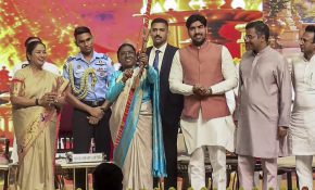 President Murmu, PM Modi attend Dussehra celebrations at different venues in Delhi