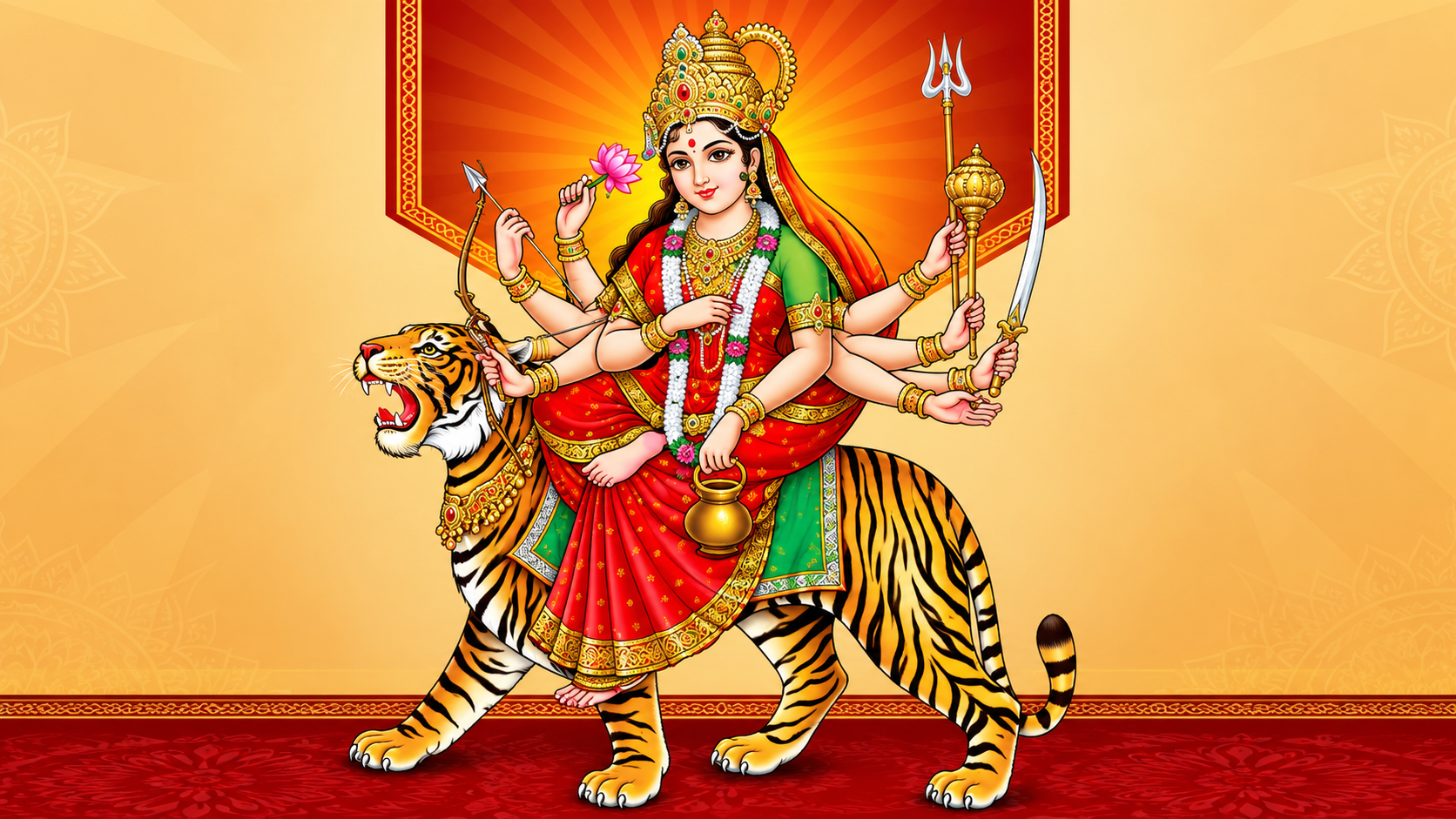 PM Modi extends greetings on third day of Navratri, prays for happiness and prosperity