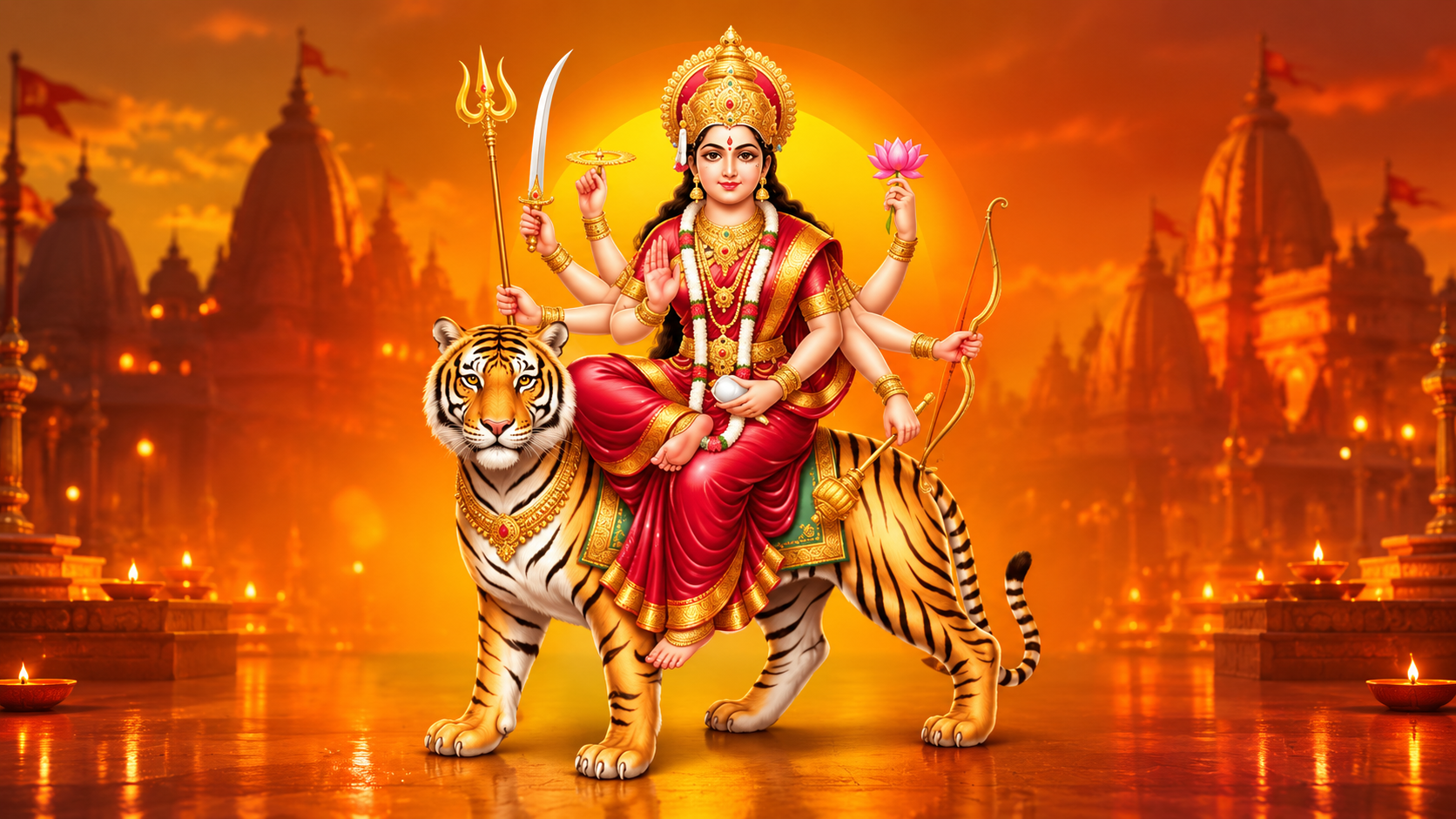 PM Modi extends Navratri greetings, invokes Maa Mahagauri’s blessings for prosperity