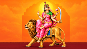 PM Modi Offers Prayers to Maa Katyayani on Sixth Day of Navratri, Wishes Strength and Courage for All