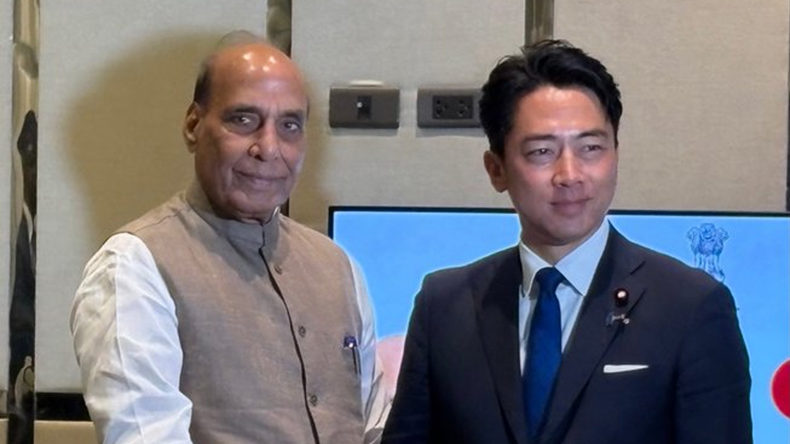 Rajnath Singh, Japanese counterpart review defence ties, explore naval cooperation