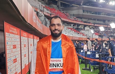 Asian Para Games: Rinku, Ajeet Singh clinch gold, silver in men’s javelin F46