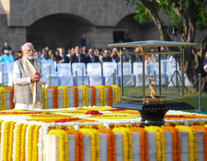 Gandhi’s timeless message will continue to guide us towards better society: PM Modi