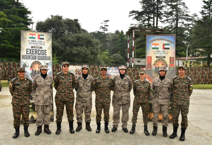 India, UAE Begin Joint Military Exercise Mountain Guardian 2026