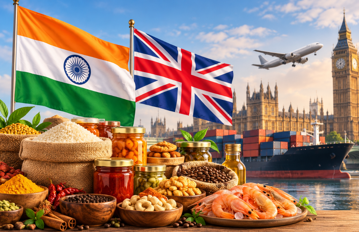 India Has Significant Scope to Expand Processed Food Exports to UK Under Trade Pact: TPCI