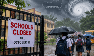 Schools closed in parts of J'khand till Oct 29 in view of cyclone 'Arnab'