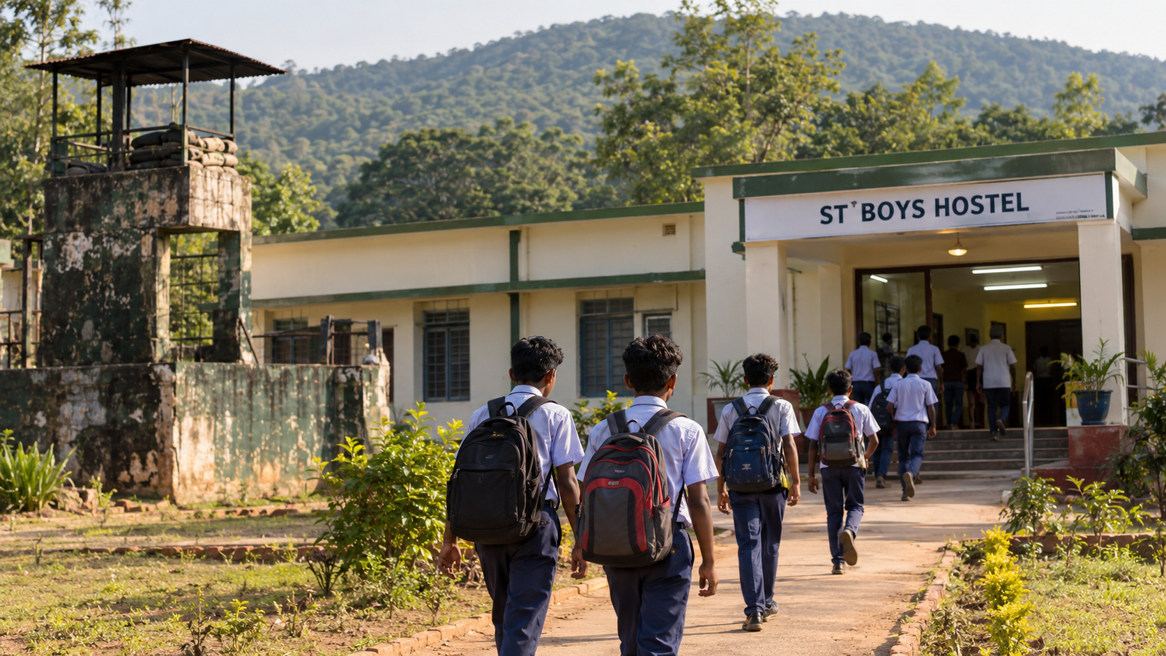 Security camp in Chhattisgarh’s Abujhmad turned into tribal students’ hostel