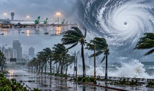 Taiwan shuts down ahead of Typhoon Champi, nearly 1,000 flights cancelled