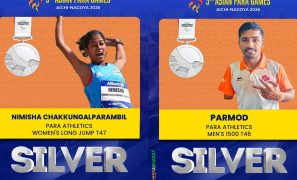 Nimisha, Parmod win silver in athletics