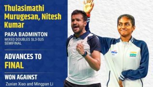 Thulasimathi-Nitesh enter SL3-SU5 final, Naveen reaches SL4 summit clash as India add 5 medals