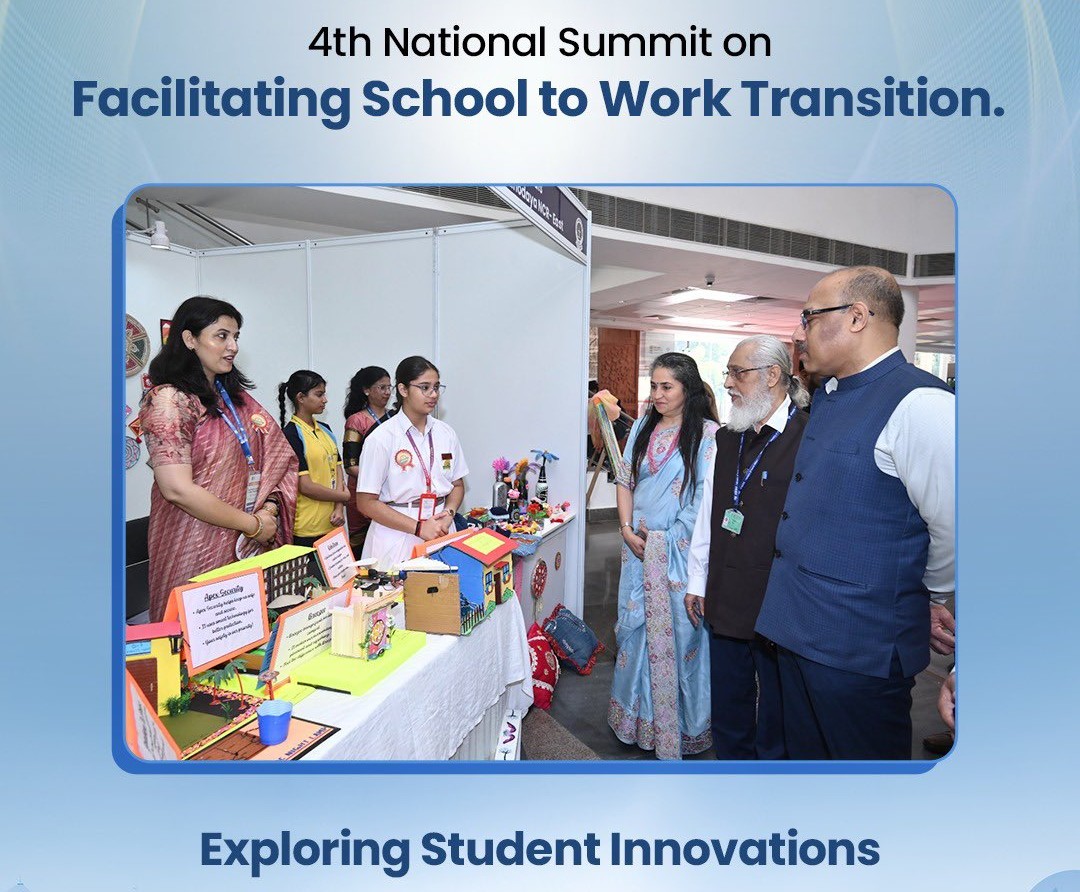 CBSE Organises 4th National Summit on Facilitating School-to-Work Transition in New Delhi