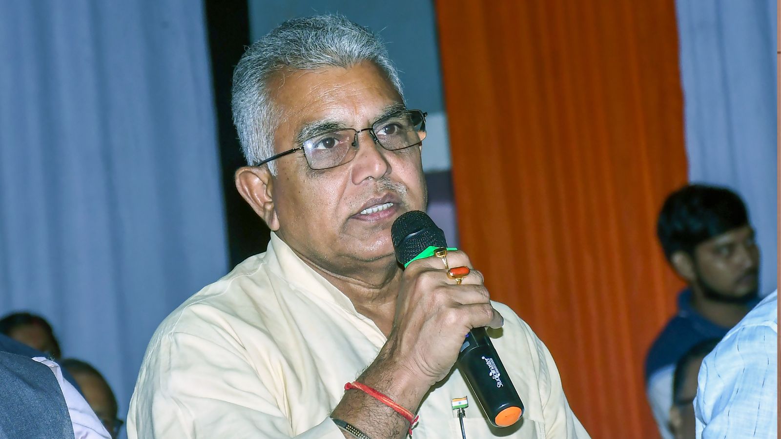 Durga Puja celebrated as ‘puja of change’, govt assisting 58,000 organisers”, says Dilip Ghosh