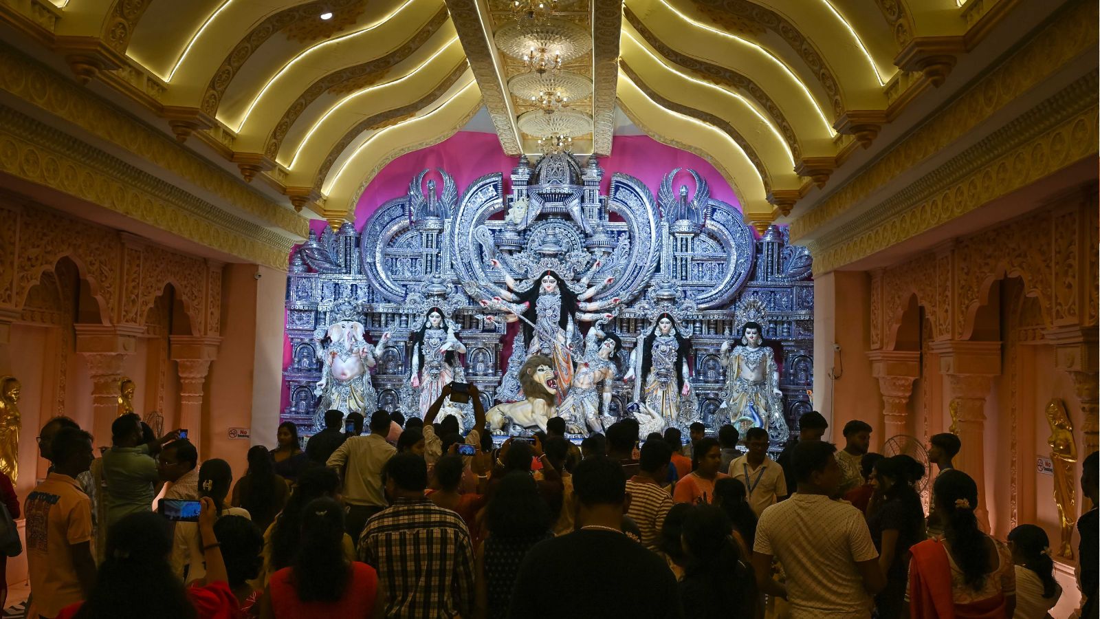Bengal’s biggest festival Durga Puja starts with Mahashashthi, pandal-hopping begins