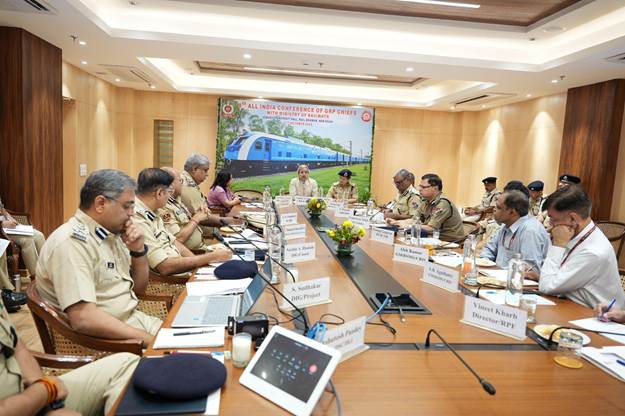 8th All India Conference of GRP Chiefs Focuses on Intelligence-Led Policing, Railway Security