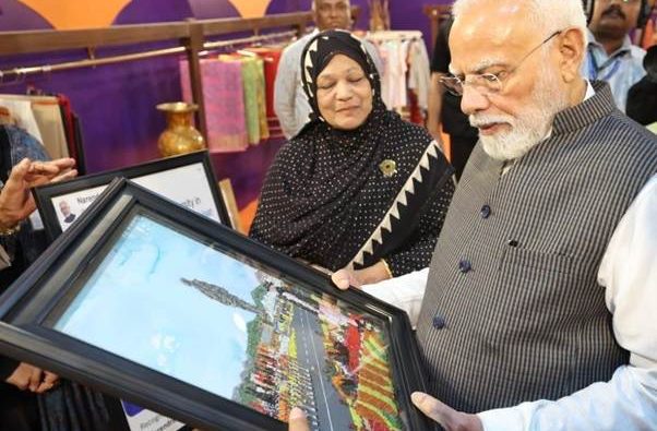 PM Modi Visits CCIC Pavilion at Bharat Parv 2026 in Gujarat