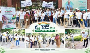 ‘Ek Din, Ek Ghanta, Ek Saath’: Health Ministry officials join cleanliness drive