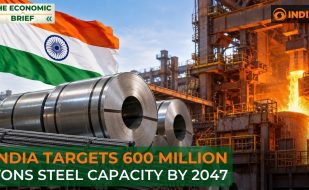India plans massive steel push, targets 600 million tons capacity by 2047