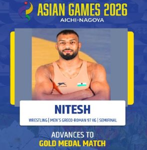 Asian Games: Nitesh Siwach eyes historic Greco-Roman gold, Mansi Ahlawat in bronze medal bout