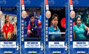 Asian Para Games: Indian table tennis players bag 5 bronze medals