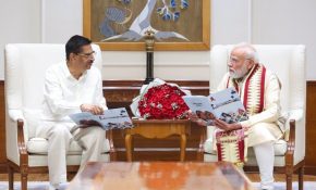 Odisha Governor Hari Babu Kambhampati meets PM Modi in New Delhi