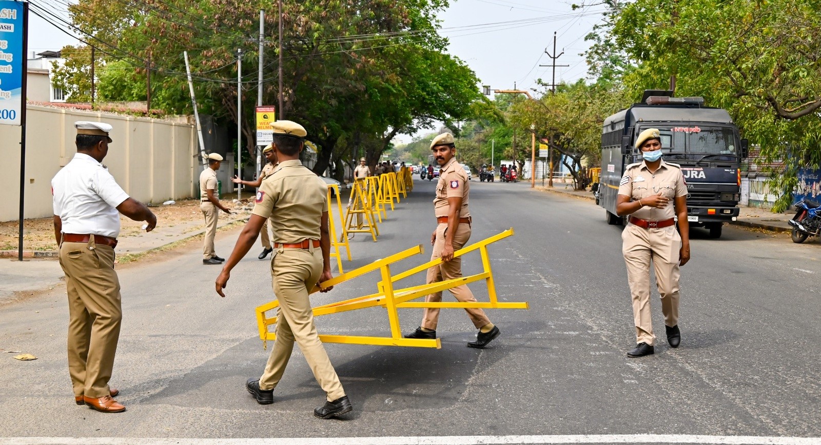 Thevar jayanthi, guru puja begins amid tight police security in Tamil Nadu
