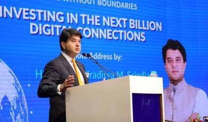 Scindia Calls for Global Cooperation, Investment to Connect Next Billion at India Mobile Congress 2026